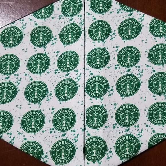 Starbucks two layer Cotton Facemask - Picture 3 of 4